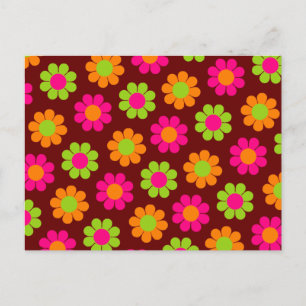 Flower Power Postcard