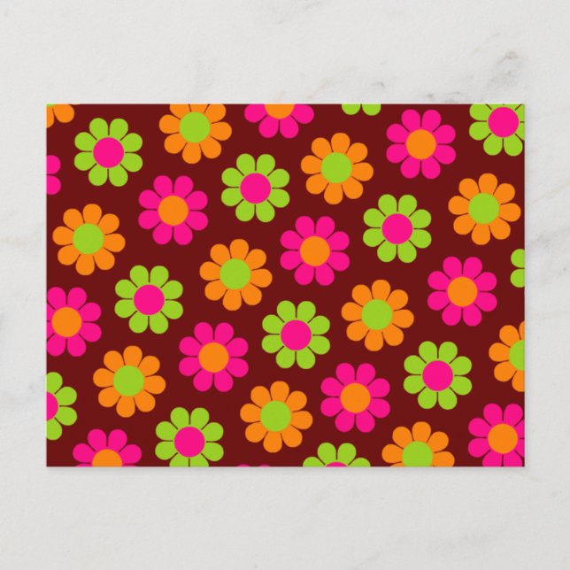 Flower Power Postcard (Front)