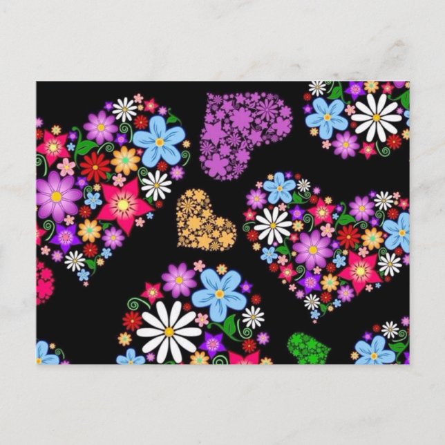 Flower Power Postcards (Front)