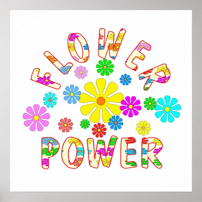 FLOWER Power Poster (Front)