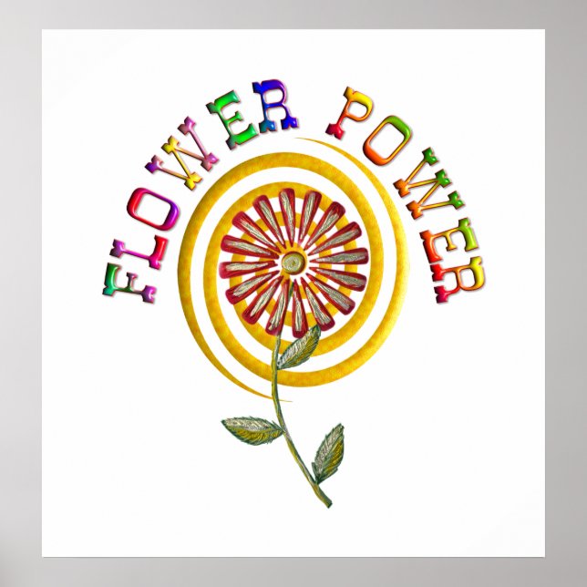 Flower Power Poster (Front)