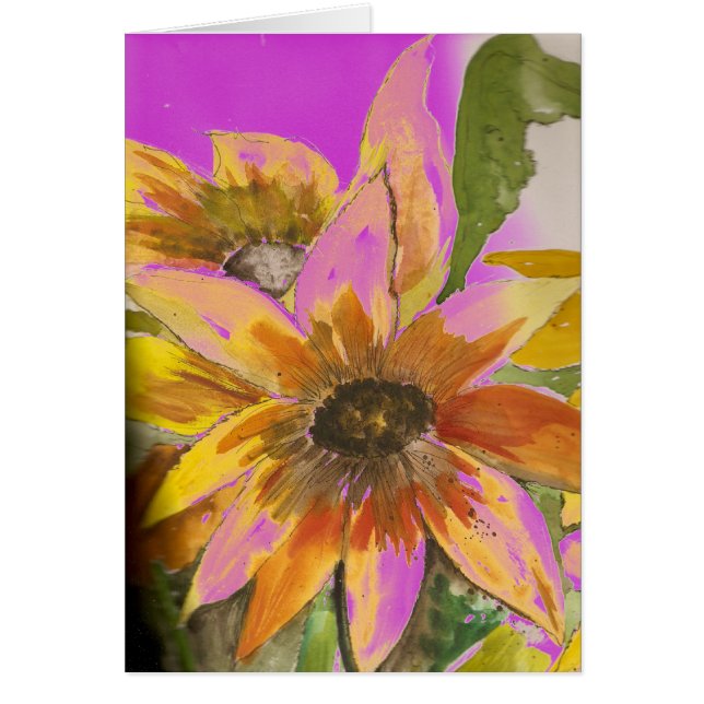 flower power pourpre (Devant)