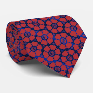 Flower Power Retro Two-sized Print Tie
