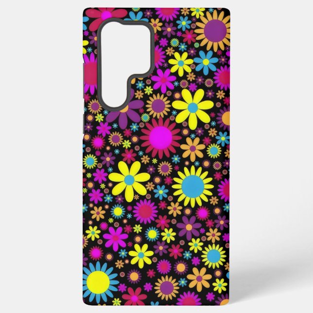Flower Power Samsung Galaxy S22 Ultra Case (Back)