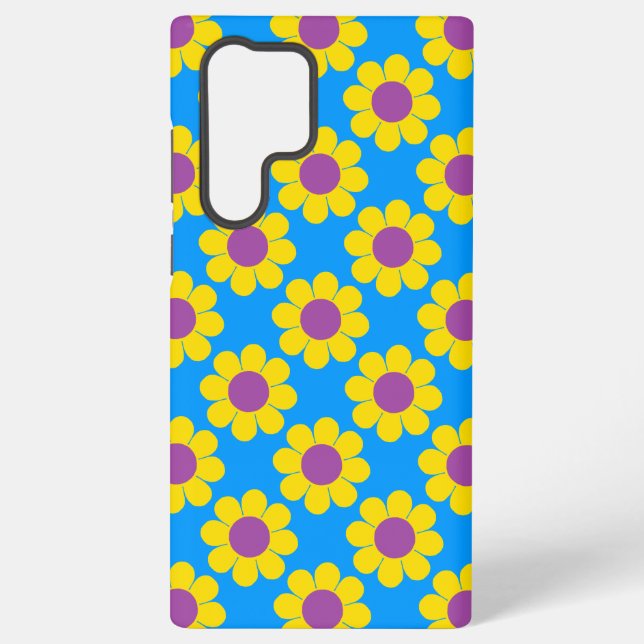 Flower Power Samsung Galaxy S22 Ultra Case (Back)