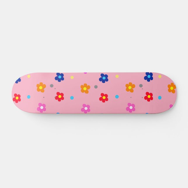 Flower Power  Skateboard (Horz)