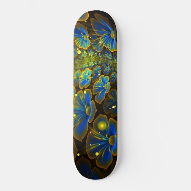 Flower power skateboard (Front)