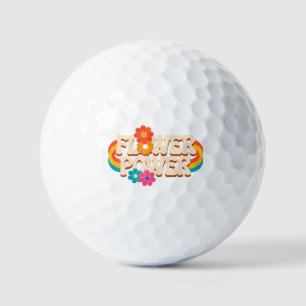 Flower Power Spring Vibes – Cute & Colourful  Golf Balls