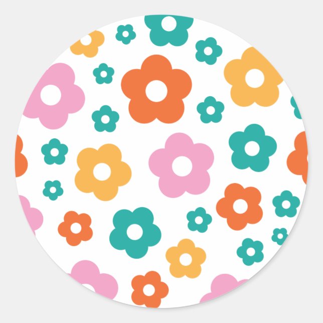 Flower Power Stickers (Front)