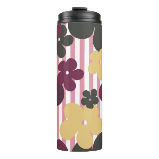 Flower Power Thermal Tumbler