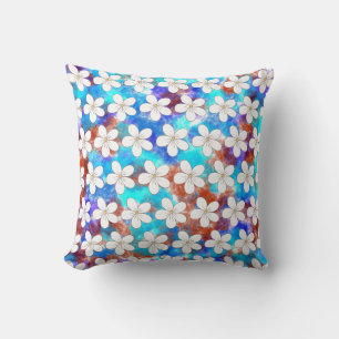 Flower Power Throw Pillow