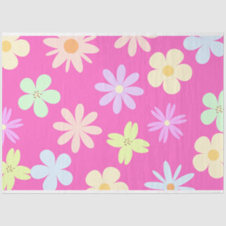 Flower Power Tissue Paper