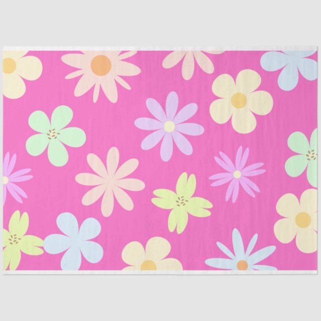 Flower Power Tissue Paper (Front)