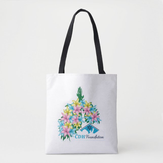 Flower Power Tote Bag (Front)