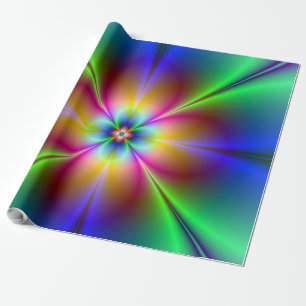 Flower Power Wrapping Paper