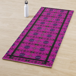 flower power yoga mat
