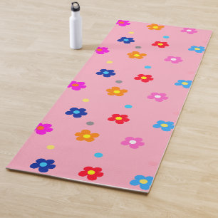 Flower Power Yoga Mat