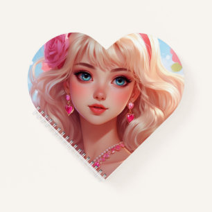 Flower princess notebook