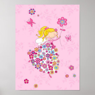 Flower Princess Poster