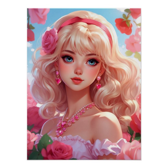 Flower princess  poster (Front)