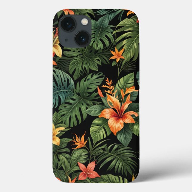 flower print phone case (Back)