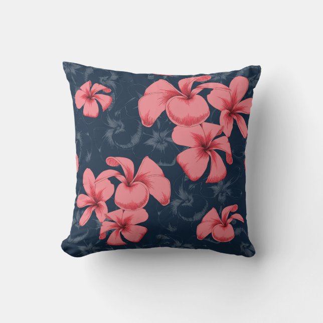 Flower print pillow (Front)