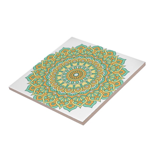 Flower Print Tile (Side)