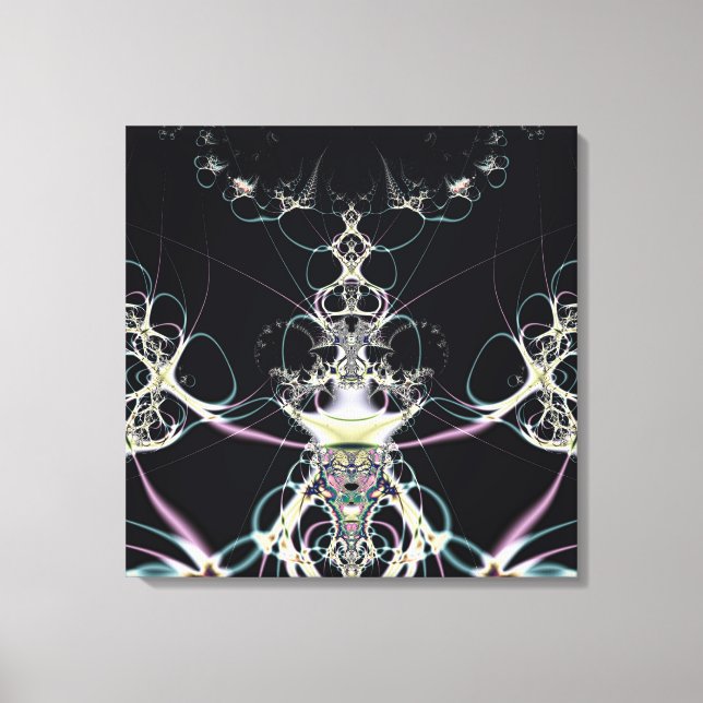 Flower Queen Canvas Print (Front)