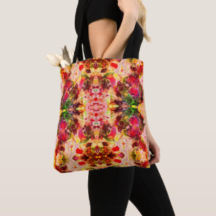 Flower Queen Tote Bag