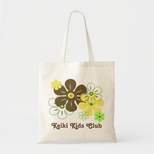 Flower Rain Tropical Beach Bags (Front)