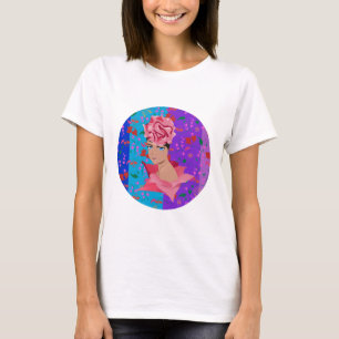 Flower Renewal Bright Floral Girl T-Shirt