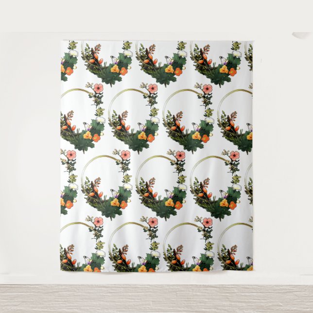 Flower rin g tapestry (Front)