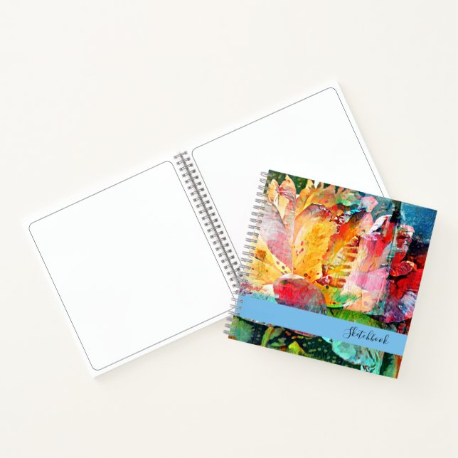 Flower Rose Notebook (Inside)