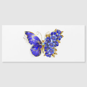 Flower Sapphire Butterfly