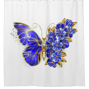 Flower Sapphire Butterfly