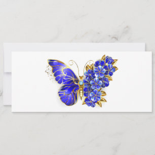 Flower Sapphire Butterfly Announcement
