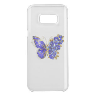 Flower Sapphire Butterfly Uncommon Samsung Galaxy S8 Plus Case