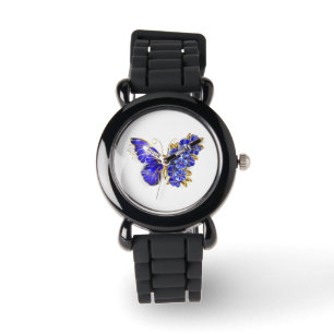 Flower Sapphire Butterfly Watch