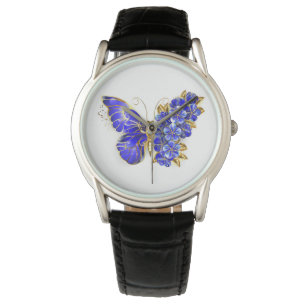 Flower Sapphire Butterfly Watch