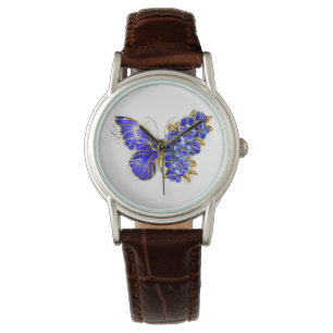 Flower Sapphire Butterfly Watch