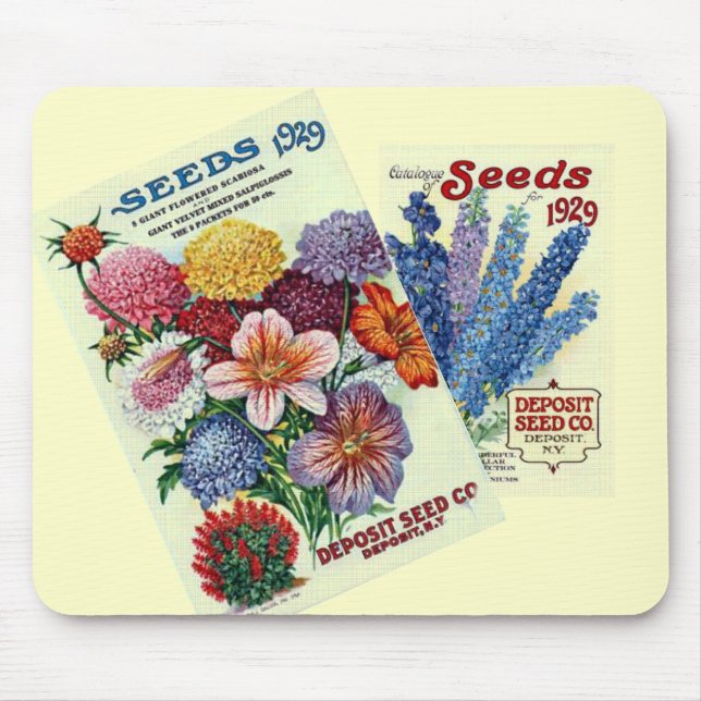 Flower Seed Mousepad (Front)