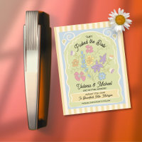 Flower Seed Packet Hand Drawn Save the Date