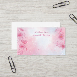Flower Shop Flower Gift Business Card