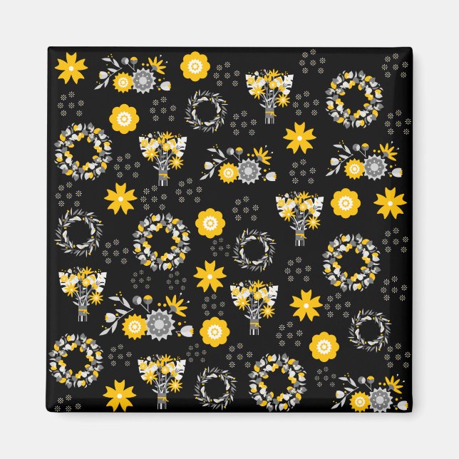 Flower Shop Grateful, Magnet (Front)