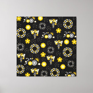 Flower Shop Grateful, Stretched Canvas Print