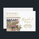 Flower Shops Bridal Shower Thank You Card<br><div class="desc">Fresh off the market Flower Shops Bridal Shower Thank You Card</div>