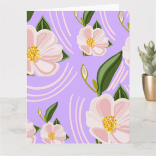 Flower shower greeting card