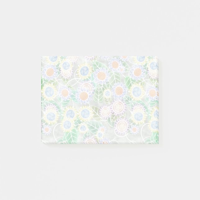 Flower Shower Post-it Notes (Front)