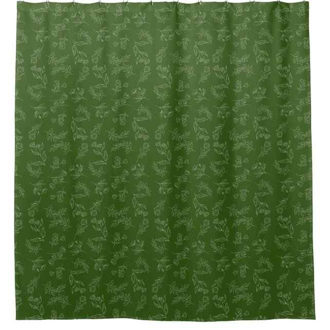 Flower silhouette pattern (Front)