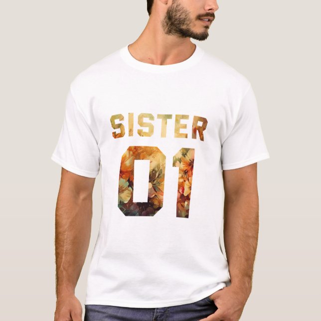 Flower Sister 01 T-Shirt (Front)